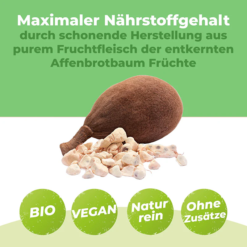 Bio Baobab Pulver | 500g | dein täglicher Vitamin C Boost - Image 5